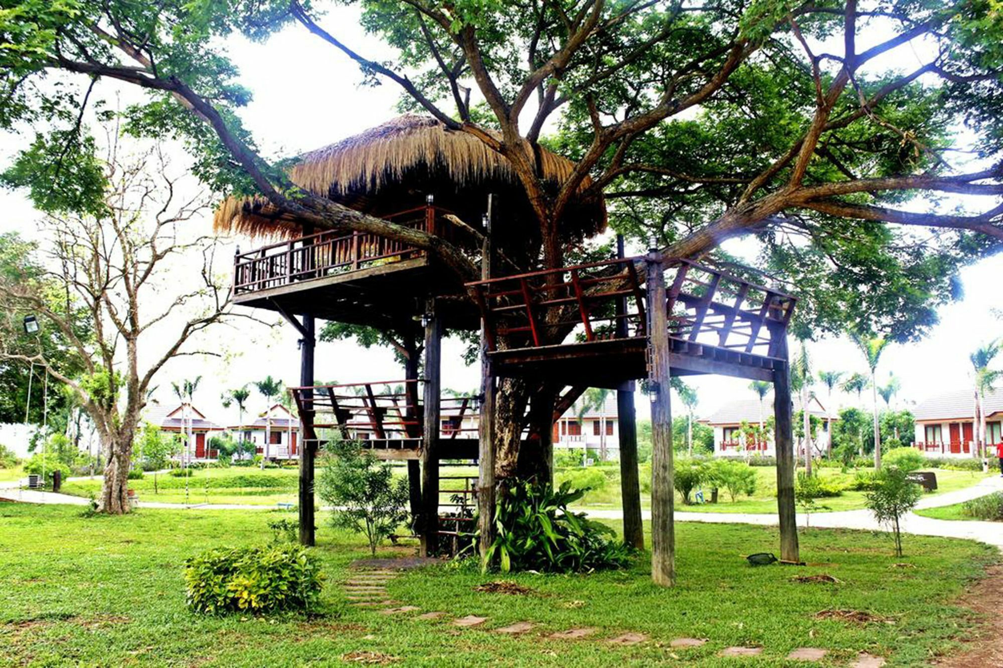 รีสอร์ท ไร่ลำภู ฟาร์ม แอนด์ แคมปิ้ง นครสวรรค์ ภายนอก รูปภาพ